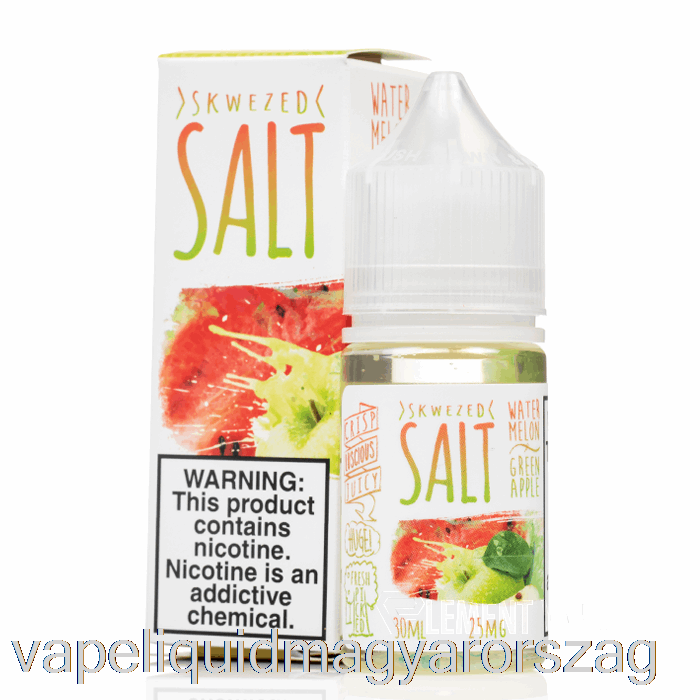 Görögdinnye Zöld Alma - Szelet Só - 30 Ml 50 Mg Vape E Cigi
